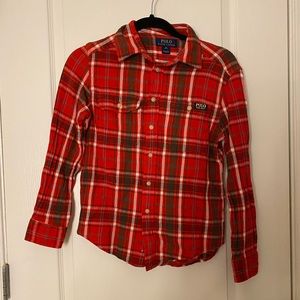 Ralph Lauren POLO Plaid Button Down Shirt